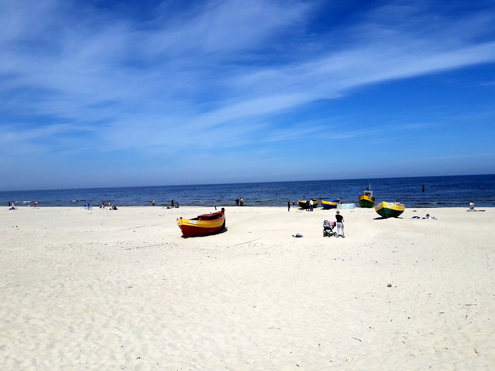 Mierzeja Wiślana - Plaża w Jantarze