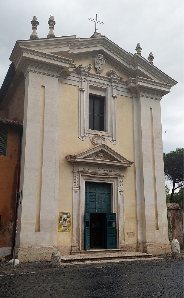 Kościół w Rzymie przy ulicy Via Appia Antica