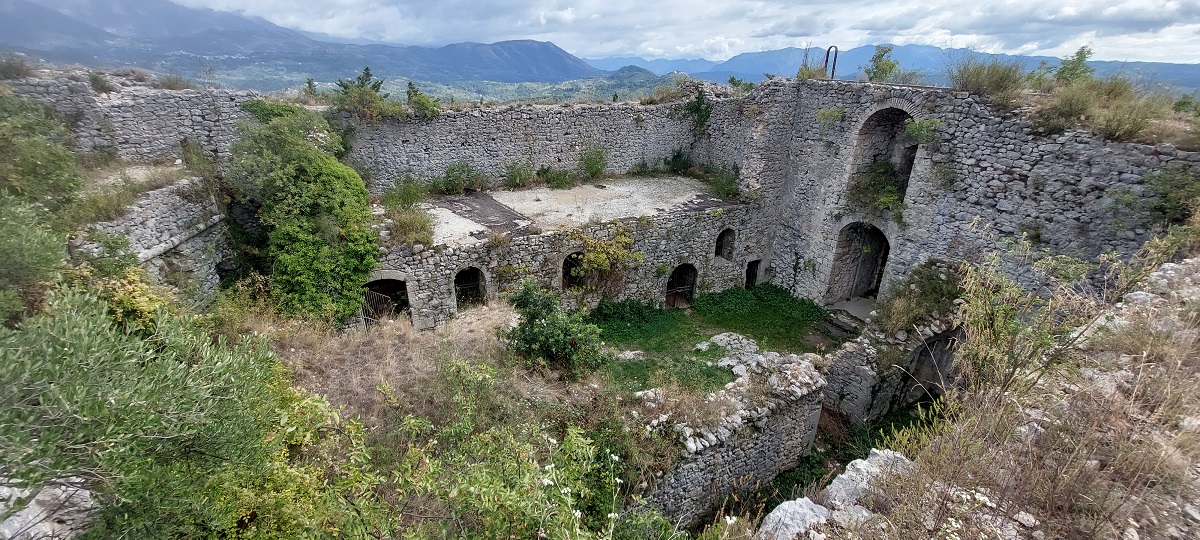Ruiny Zamku we Włoszech